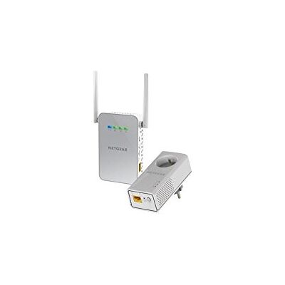 Netgear PLPW1000-100FRS Confezione da 2 CPL 1000 Mbps, 1 presa CPL Wired filtrato e 1 CPL Wifi Netgear PLPW1000-100FRS Confezione da 2 CPL 1000 Mbps, 1 presa CPL Wired filtrato e 1 CPL Wifi