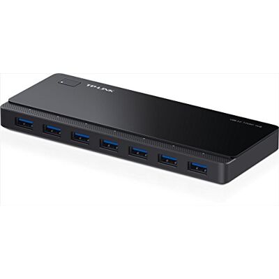 TP-Link UH700 Hub USB 3.0 a 7 porte - Compatibile con Windows, Mac, Linux - Nero TP-Link UH700 Hub USB 3.0 a 7 porte - Compatibile con Windows, Mac, Linux - Nero