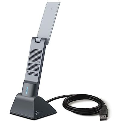 TP-Link Archer TX20UH Adattatore USB WiFi 6 AX1800Mbps, USB 3.0, Antenne Ad Alto Guadagno, WPA3, OFDMA, MU-MIMO, Chiavetta WiFi per PC Fisso, Scheda di Rete WiFi, Windows 11/10 TP-Link Archer TX20UH Adattatore USB WiFi 6 AX1800Mbps, USB 3.0, Antenne Ad Alto Guadagno, WPA3, OFDMA, MU-MIMO, Chiavetta WiFi per PC Fisso, Scheda di Rete WiFi, Windows 11/10