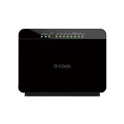 D-Link GO-DSL-AC750 Modem Router Wireless ADSL2/2+, Tecnologia 750AC, Doppia Banda, 4 Porte Fast Ethernet 10/100, USB, Nero/Antracite D-Link GO-DSL-AC750 Modem Router Wireless ADSL2/2+, Tecnologia 750AC, Doppia Banda, 4 Porte Fast Ethernet 10/100, USB, Nero/Antracite