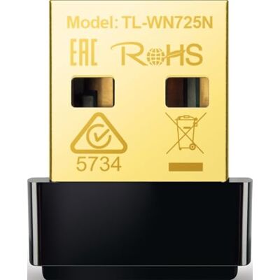 TP-Link TL-WN725N Adattatore USB Scheda di Rete, Wireless N 150Mbps, 2.4GHz, 1 Antenne Interne, Porta USB 2.0, Nano Size, Installazione Semplice, Windows 11/10/8.1/8/7/XP, Mac OS, Linux TP-Link TL-WN725N Adattatore USB Scheda di Rete, Wireless N 150Mbps, 2.4GHz, 1 Antenne Interne, Porta USB 2.0, Nano Size, Installazione Semplice, Windows 11/10/8.1/8/7/XP, Mac OS, Linux