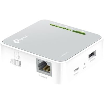 TP-Link Nano router WLAN TL-WR902AC AC750 (433 Mbit/s (5 GHz) +300 Mbit/s (2,4 GHz) (portatile, punto di accesso, adattatore TV, ripetitore, router, client, media, server FTP), bianco/grigio TP-Link Nano router WLAN TL-WR902AC AC750 (433 Mbit/s (5 GHz) +300 Mbit/s (2,4 GHz) (portatile, punto di accesso, adattatore TV, ripetitore, router, client, media, server FTP), bianco/grigio