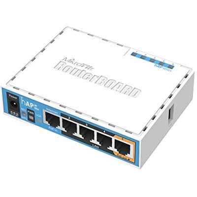 Mikrotik Access Point hAP ac lite AC750 Bianco (RB952UI-5AC2ND) Mikrotik Access Point hAP ac lite AC750 Bianco (RB952UI-5AC2ND)