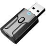 Flisdtry 2PC USB Bluetooth 5.0 Adattatore Wireless Ricevere 3.5mm Musica Audio Trasmettitore 2 in 1 Adattatore per PC Computer TV Auto