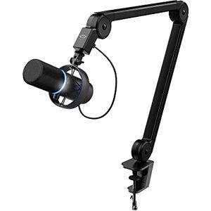 GXTrust 255+ Onyx Microfono Professionale con Braccio da Streaming, Microfono USB con Motivo Cardiode, Filtro Pop, Microfono per Gaming, Podcast, ASMR, Registrazione, Trasmissione Nero GXTrust 255+ Onyx Microfono Professionale con Braccio da Streaming, Microfono USB con Motivo Cardiode, Filtro Pop, Microfono per Gaming, Podcast, ASMR, Registrazione, Trasmissione Nero
