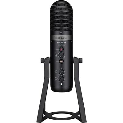 Yamaha Microfono a Condensatore USB per Streaming Live, Registrazione e Riproduzione Audio ad Alta Risoluzione, per Windows, Mac, iOS e Android, Nero Yamaha Microfono a Condensatore USB per Streaming Live, Registrazione e Riproduzione Audio ad Alta Risoluzione, per Windows, Mac, iOS e Android, Nero