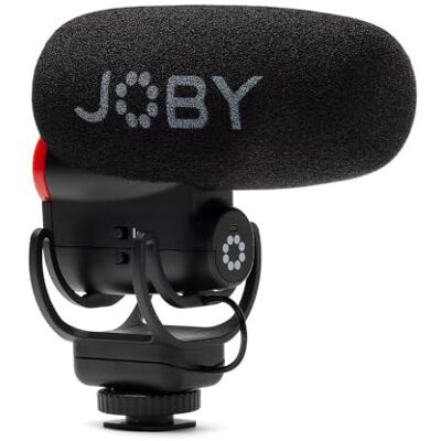 Joby Wavo PLUS, Microfono Vlogging On-Camera, Microfono Super-Cardioide, Monitoraggio Audio dal Vivo, Filtro High-Pass, Alimentazione Automatica, Livello Batteria a LED, Microfono Fotocamere Compatte Joby Wavo PLUS, Microfono Vlogging On-Camera, Microfono Super-Cardioide, Monitoraggio Audio dal Vivo, Filtro High-Pass, Alimentazione Automatica, Livello Batteria a LED, Microfono Fotocamere Compatte