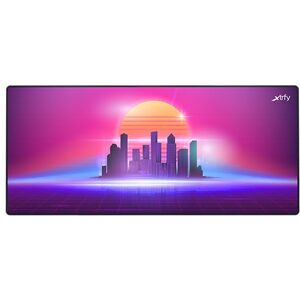 Xtrfy GP5, Tappetino per Mouse da Gioco XL in Tessuto (920 x 400 x 3 mm), Speed-Pad piatto per garantire Precisione, Bordi Cuciti, Fondo Antiscivolo, Lavabile in Lavatrice, Retrowave Edition Xtrfy GP5, Tappetino per Mouse da Gioco XL in Tessuto (920 x 400 x 3 mm), Speed-Pad piatto per garantire Precisione, Bordi Cuciti, Fondo Antiscivolo, Lavabile in Lavatrice, Retrowave Edition