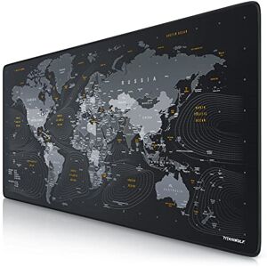 Tappetino da gioco Titanwolf XXL Speed - Mappa mondiale - 900x400 mm Tappetino da gioco Titanwolf XXL Speed - Mappa mondiale - 900x400 mm