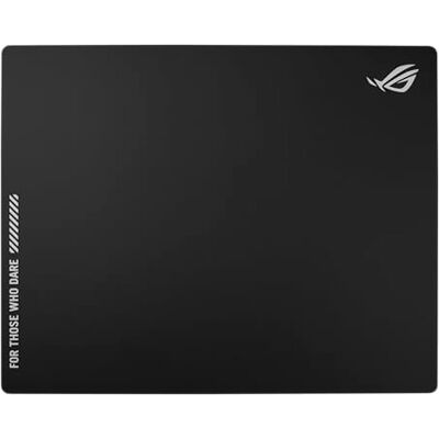 Asus ROG NH04 ROG Moonstone ACE Tappetino per mouse da gioco, 50 x 40 x 0,4 cm, di grandi dimensioni, superficie ultra liscia, vetro temperato, giochi Esports e FPS, nero Asus ROG NH04 ROG Moonstone ACE Tappetino per mouse da gioco, 50 x 40 x 0,4 cm, di grandi dimensioni, superficie ultra liscia, vetro temperato, giochi Esports e FPS, nero