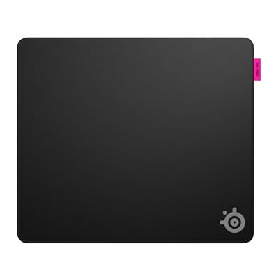 SteelSeries QcK L Performance Speed, mousepad da gioco Densità extra per scorrevolezza top Cuciture ai bordi a basso profilo Base in neoprene antiscivolo 490 x 420 mm FPS, MOBA, RTS, MMO SteelSeries QcK L Performance Speed, mousepad da gioco Densità extra per scorrevolezza top Cuciture ai bordi a basso profilo Base in neoprene antiscivolo 490 x 420 mm FPS, MOBA, RTS, MMO
