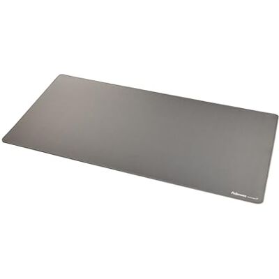 Fellowes Breyta Tappetino da scrivania grande Grigio Base in gomma antiscivolo, bordi cuciti resistenti, protezione Microban, eco-compatibile, perfetto per scrivere, digitare e usare il mouse Fellowes Breyta Tappetino da scrivania grande Grigio Base in gomma antiscivolo, bordi cuciti resistenti, protezione Microban, eco-compatibile, perfetto per scrivere, digitare e usare il mouse