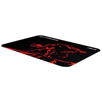 Asus Cerberus Tappetino per mouse da gioco, colore: Rosso con superficie consistente e gomma antiscivolo Asus Cerberus Tappetino per mouse da gioco, colore: Rosso con superficie consistente e gomma antiscivolo