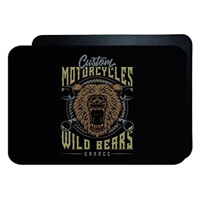 Bonamaison , Tappetino per mouse rettangolare stampato digitalmente per giocatori, fondo antiscivolo, per ufficio e casa, giochi singoli, misura S, dimensioni: 45 x 30 cm Bonamaison , Tappetino per mouse rettangolare stampato digitalmente per giocatori, fondo antiscivolo, per ufficio e casa, giochi singoli, misura S, dimensioni: 45 x 30 cm