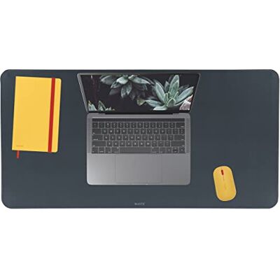 Leitz Ergo Cosy Tappetino Antiscivolo da Scrivania per Laptop, Monitor e Mouse, Adatto alla Casa e All'Ufficio, 80 cm x 40 cm Grigio Velluto Leitz Ergo Cosy Tappetino Antiscivolo da Scrivania per Laptop, Monitor e Mouse, Adatto alla Casa e All'Ufficio, 80 cm x 40 cm Grigio Velluto