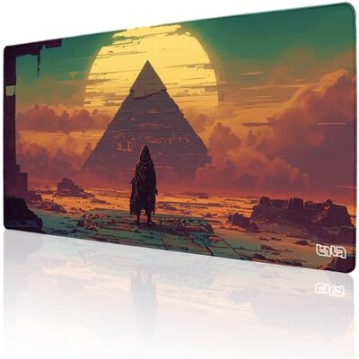 Tilt Tappetino Mouse XXL 100x50 cm Antiscivolo Sottomano Scrivania Impermeabile Tappetino Mouse Gaming Accessori Scrivania Ufficio e PC Tappetino Scrivania Grande (Last Pyramid) Tilt Tappetino Mouse XXL 100x50 cm Antiscivolo Sottomano Scrivania Impermeabile Tappetino Mouse Gaming Accessori Scrivania Ufficio e PC Tappetino Scrivania Grande (Last Pyramid)