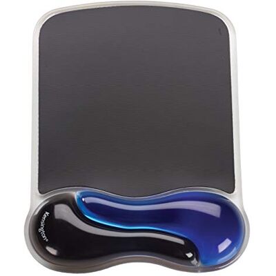 Kensington 62401 Mouse Pad con Poggiapolsi, Poggiapolsi Duo Gel Ergonomico per Computer/Laptop con Mouse Laser E Ottici, Tappetino Antiscivolo con Cuscinetto In Gel, Blu Kensington 62401 Mouse Pad con Poggiapolsi, Poggiapolsi Duo Gel Ergonomico per Computer/Laptop con Mouse Laser E Ottici, Tappetino Antiscivolo con Cuscinetto In Gel, Blu