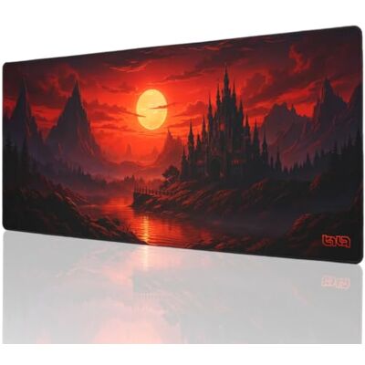 Tilt Tappetino Mouse XXL 90x40 cm Antiscivolo Sottomano Scrivania Impermeabile Tappetino Mouse Gaming Accessori Scrivania Ufficio e PC Tappetino Scrivania Grande (Moonshadow Keep) Tilt Tappetino Mouse XXL 90x40 cm Antiscivolo Sottomano Scrivania Impermeabile Tappetino Mouse Gaming Accessori Scrivania Ufficio e PC Tappetino Scrivania Grande (Moonshadow Keep)