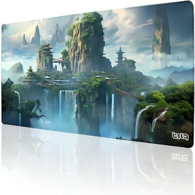 Tilt Tappetino Mouse XXL 100x50 cm Antiscivolo Sottomano Scrivania Impermeabile Tappetino Mouse Gaming Accessori Scrivania Ufficio e PC Tappetino Scrivania Grande (Flying Island) Tilt Tappetino Mouse XXL 100x50 cm Antiscivolo Sottomano Scrivania Impermeabile Tappetino Mouse Gaming Accessori Scrivania Ufficio e PC Tappetino Scrivania Grande (Flying Island)