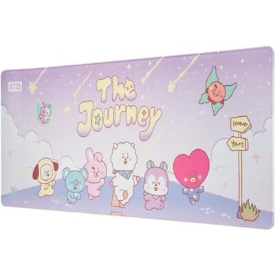 Grupo Erik BT21 Tappetino Mouse XXL 80x35 cm Mousepad, Regalo Kawaii Grupo Erik BT21 Tappetino Mouse XXL 80x35 cm Mousepad, Regalo Kawaii