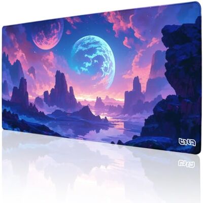 Tilt Tappetino Mouse XXL 100x50 cm Antiscivolo Sottomano Scrivania Impermeabile Tappetino Mouse Gaming Accessori Scrivania Ufficio e PC Tappetino Scrivania Grande (Neon Planet) Tilt Tappetino Mouse XXL 100x50 cm Antiscivolo Sottomano Scrivania Impermeabile Tappetino Mouse Gaming Accessori Scrivania Ufficio e PC Tappetino Scrivania Grande (Neon Planet)