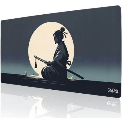 Tilt Tappetino Mouse XXL 100x50 cm Antiscivolo Sottomano Scrivania Impermeabile Tappetino Mouse Gaming Accessori Scrivania Ufficio e PC Tappetino Scrivania Grande (Samurai Calm) Tilt Tappetino Mouse XXL 100x50 cm Antiscivolo Sottomano Scrivania Impermeabile Tappetino Mouse Gaming Accessori Scrivania Ufficio e PC Tappetino Scrivania Grande (Samurai Calm)