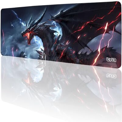 Tilt Tappetino Mouse XXL 80x30 cm Antiscivolo Sottomano Scrivania Impermeabile Tappetino Mouse Gaming Accessori Scrivania Ufficio e PC Tappetino Scrivania Grande (Dragon of Death) Tilt Tappetino Mouse XXL 80x30 cm Antiscivolo Sottomano Scrivania Impermeabile Tappetino Mouse Gaming Accessori Scrivania Ufficio e PC Tappetino Scrivania Grande (Dragon of Death)