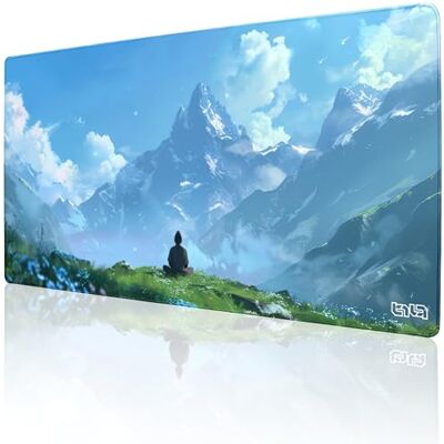 Tilt Tappetino Mouse XXL 100x50 cm Antiscivolo Sottomano Scrivania Impermeabile Tappetino Mouse Gaming Accessori Scrivania Ufficio e PC Tappetino Scrivania Grande (Mountain Meditation) Tilt Tappetino Mouse XXL 100x50 cm Antiscivolo Sottomano Scrivania Impermeabile Tappetino Mouse Gaming Accessori Scrivania Ufficio e PC Tappetino Scrivania Grande (Mountain Meditation)