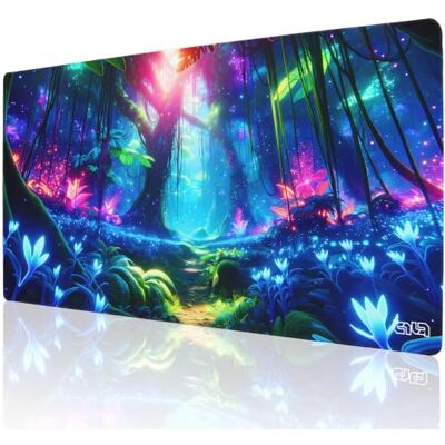 Tilt Tappetino Mouse XXL 100x50 cm Antiscivolo Sottomano Scrivania Impermeabile Tappetino Mouse Gaming Accessori Scrivania Ufficio e PC Tappetino Scrivania Grande (Cosmic Forest) Tilt Tappetino Mouse XXL 100x50 cm Antiscivolo Sottomano Scrivania Impermeabile Tappetino Mouse Gaming Accessori Scrivania Ufficio e PC Tappetino Scrivania Grande (Cosmic Forest)