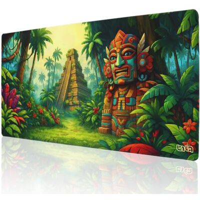 Tilt Tappetino Mouse XXL 100x50 cm Antiscivolo Sottomano Scrivania Impermeabile Tappetino Mouse Gaming Accessori Scrivania Ufficio e PC Tappetino Scrivania Grande (Aztec Echoes) Tilt Tappetino Mouse XXL 100x50 cm Antiscivolo Sottomano Scrivania Impermeabile Tappetino Mouse Gaming Accessori Scrivania Ufficio e PC Tappetino Scrivania Grande (Aztec Echoes)