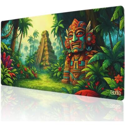 Tilt Tappetino Mouse XXL 100x50 cm Antiscivolo Sottomano Scrivania Impermeabile Tappetino Mouse Gaming Accessori Scrivania Ufficio e PC Tappetino Scrivania Grande (Aztec Echoes) Tilt Tappetino Mouse XXL 100x50 cm Antiscivolo Sottomano Scrivania Impermeabile Tappetino Mouse Gaming Accessori Scrivania Ufficio e PC Tappetino Scrivania Grande (Aztec Echoes)
