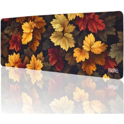 Tilt Tappetino Mouse XXL 80x30 cm Antiscivolo Sottomano Scrivania Impermeabile Tappetino Mouse Gaming Accessori Scrivania Ufficio e PC Tappetino Scrivania Grande (Autumn Leaves) Tilt Tappetino Mouse XXL 80x30 cm Antiscivolo Sottomano Scrivania Impermeabile Tappetino Mouse Gaming Accessori Scrivania Ufficio e PC Tappetino Scrivania Grande (Autumn Leaves)