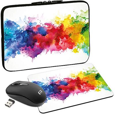 PEDEA Custodia per 10 mouse, con imbottitura, colore blu PEDEA Custodia per 10 mouse, con imbottitura, colore blu