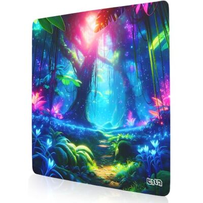 Tilt Tappetino Mouse 30x30 cm Antiscivolo Sottomano Scrivania Impermeabile Tappetino Mouse Gaming Accessori Scrivania Ufficio e PC Tappetino Scrivania Grande (Cosmic Forest) Tilt Tappetino Mouse 30x30 cm Antiscivolo Sottomano Scrivania Impermeabile Tappetino Mouse Gaming Accessori Scrivania Ufficio e PC Tappetino Scrivania Grande (Cosmic Forest)