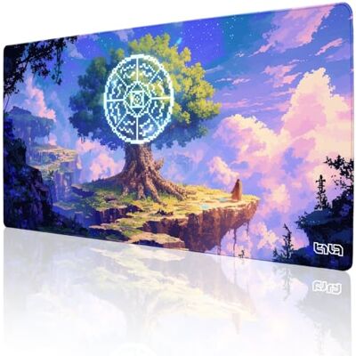 Tilt Tappetino Mouse XXL 100x50 cm Antiscivolo Sottomano Scrivania Impermeabile Tappetino Mouse Gaming Accessori Scrivania Ufficio e PC Tappetino Scrivania Grande (Runic Tree) Tilt Tappetino Mouse XXL 100x50 cm Antiscivolo Sottomano Scrivania Impermeabile Tappetino Mouse Gaming Accessori Scrivania Ufficio e PC Tappetino Scrivania Grande (Runic Tree)