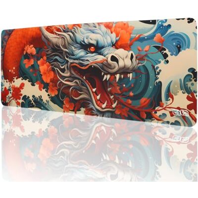 Tilt Tappetino Mouse XXL 80x30 cm Antiscivolo Sottomano Scrivania Impermeabile Tappetino Mouse Gaming Accessori Scrivania Ufficio e PC Tappetino Scrivania Grande (Chinese Dragon) Tilt Tappetino Mouse XXL 80x30 cm Antiscivolo Sottomano Scrivania Impermeabile Tappetino Mouse Gaming Accessori Scrivania Ufficio e PC Tappetino Scrivania Grande (Chinese Dragon)