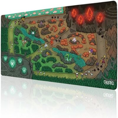 Tilt Tappetino Mouse XXL 100x50 cm Antiscivolo Sottomano Scrivania Impermeabile Tappetino Mouse Gaming Accessori Scrivania Ufficio e PC Tappetino Scrivania Grande (Cartoon MOBA) Tilt Tappetino Mouse XXL 100x50 cm Antiscivolo Sottomano Scrivania Impermeabile Tappetino Mouse Gaming Accessori Scrivania Ufficio e PC Tappetino Scrivania Grande (Cartoon MOBA)