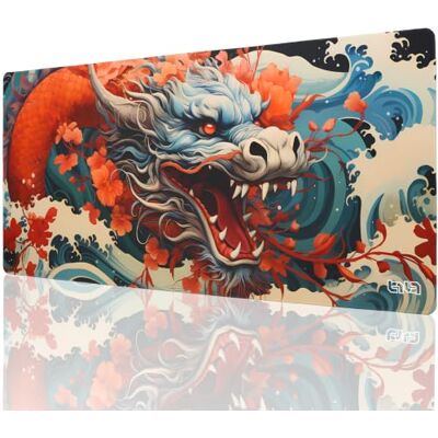 Tilt Tappetino Mouse XXL 90x40 cm Antiscivolo Sottomano Scrivania Impermeabile Tappetino Mouse Gaming Accessori Scrivania Ufficio e PC Tappetino Scrivania Grande (Chinese Dragon) Tilt Tappetino Mouse XXL 90x40 cm Antiscivolo Sottomano Scrivania Impermeabile Tappetino Mouse Gaming Accessori Scrivania Ufficio e PC Tappetino Scrivania Grande (Chinese Dragon)