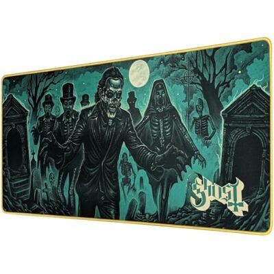 SUBSONIC Tappetino per Mouse XXL Ghost Cryptwalker Licenza Ufficiale, 90x40 cm Ideale per Gaming, Superficie Liscia, Base Antiscivolo, Tessuto Idrorepellente, Bordi Cuciti SUBSONIC Tappetino per Mouse XXL Ghost Cryptwalker Licenza Ufficiale, 90x40 cm Ideale per Gaming, Superficie Liscia, Base Antiscivolo, Tessuto Idrorepellente, Bordi Cuciti