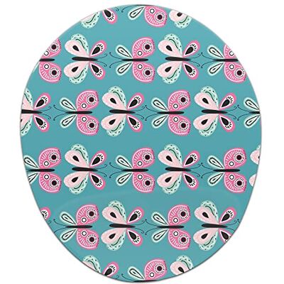 Bonamaison , Tappetino per mouse ergonomico con poggiapolsi, con stampa digitale, antiscivolo, per ufficio e casa, dimensioni: 20 x 23 cm Bonamaison , Tappetino per mouse ergonomico con poggiapolsi, con stampa digitale, antiscivolo, per ufficio e casa, dimensioni: 20 x 23 cm