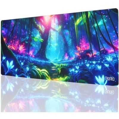 Tilt Tappetino Mouse XXL 90x40 cm Antiscivolo Sottomano Scrivania Impermeabile Tappetino Mouse Gaming Accessori Scrivania Ufficio e PC Tappetino Scrivania Grande (Cosmic Forest) Tilt Tappetino Mouse XXL 90x40 cm Antiscivolo Sottomano Scrivania Impermeabile Tappetino Mouse Gaming Accessori Scrivania Ufficio e PC Tappetino Scrivania Grande (Cosmic Forest)
