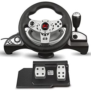NanoRS Volante 270° Pedaliera Doppia Vibrazione Leva del Cambio RS700 Compatibile con PS4 / PS3 / XBOX ONE/PC NanoRS Volante 270° Pedaliera Doppia Vibrazione Leva del Cambio RS700 Compatibile con PS4 / PS3 / XBOX ONE/PC