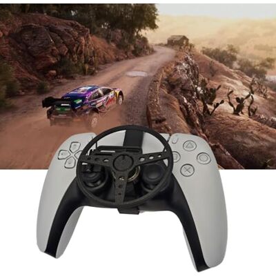 Generic Controller di gioco Mini volante per PS5/PS5 Slim Controllori 3D sostituzione ausiliaria maniglia Racing Wheel Accessori di gioco Generic Controller di gioco Mini volante per PS5/PS5 Slim Controllori 3D sostituzione ausiliaria maniglia Racing Wheel Accessori di gioco