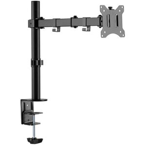 Logilink BP0097 Supporto da scrivania in alluminio per monitor da 17-32 pollici (LCD, LED, OLED,…), 360°, lunghezza braccio 454 mm Logilink BP0097 Supporto da scrivania in alluminio per monitor da 17-32 pollici (LCD, LED, OLED,…), 360°, lunghezza braccio 454 mm