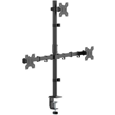PureMounts Supporto triplo monitor 17-32" VESA 75/100 verticale PureMounts Supporto triplo monitor 17-32" VESA 75/100 verticale