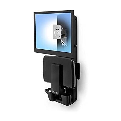 Ergotron supporto da parete per tv a schermo piatto 61 cm (24") Nero Ergotron supporto da parete per tv a schermo piatto 61 cm (24") Nero