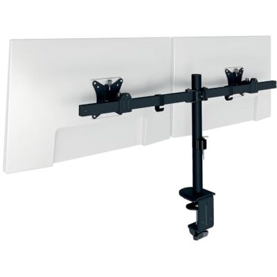 Leitz Ergo Slim Supporto Doppio Monitor ergonomico salvaspazio Braccio per 2 schermi fino a 32 pollici e 10 kg, certificato IGR, VESA, inclinazione orientamento, home office, 95% acciaio Leitz Ergo Slim Supporto Doppio Monitor ergonomico salvaspazio Braccio per 2 schermi fino a 32 pollici e 10 kg, certificato IGR, VESA, inclinazione orientamento, home office, 95% acciaio