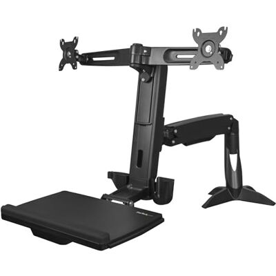 StarTech .com Braccio supporto per doppio Monitor Sit-Stand 2x Monitor fino a 24" Altezza regolabile Scrivania StarTech .com Braccio supporto per doppio Monitor Sit-Stand 2x Monitor fino a 24" Altezza regolabile Scrivania