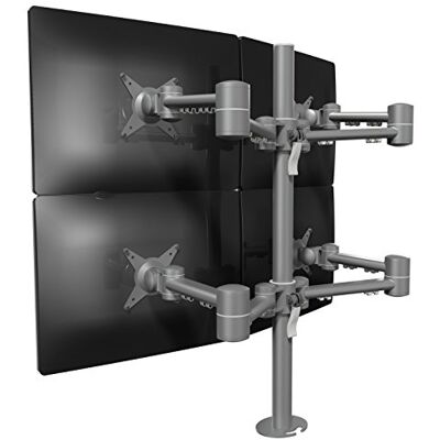 Dataflex ViewMate Style 622 Braccio per monitor (portata max. 4 x 12 kg, diagonale dello schermo fino a 61 cm (24"), compatibile VESA: MIS-D 75 x 75/100 x 100 mm), colore: Argento Dataflex ViewMate Style 622 Braccio per monitor (portata max. 4 x 12 kg, diagonale dello schermo fino a 61 cm (24"), compatibile VESA: MIS-D 75 x 75/100 x 100 mm), colore: Argento