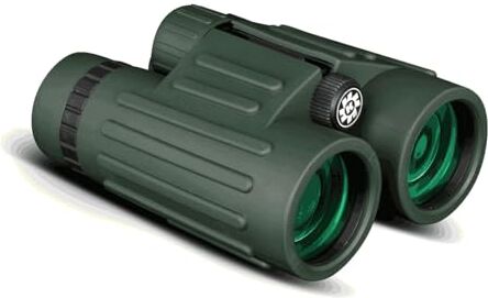 Konus EMPEROR 10x42 Binocolo Verde Impermeabile con Correzione di Fase, Design Ergonomico, Zoom 10x42